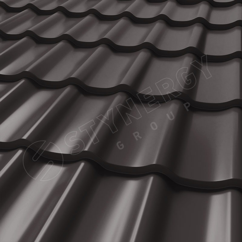 Металлочерепица металлочерепица см классик, rooftop кашемир 0,5