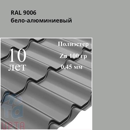 Профиль волновой Классик, Полиэстер 0,45