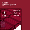 Металлочерепица Профиль Quadro Profi, Полиэстер 0,45 мм